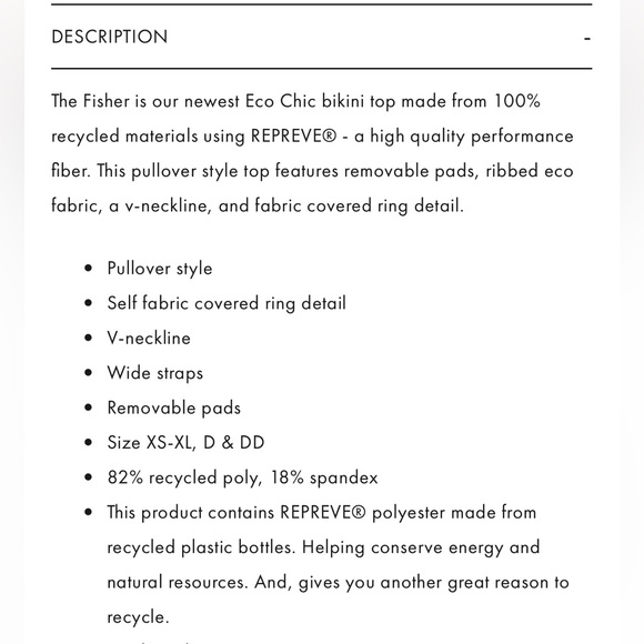 L*SPACE  NWT FISHER TOP - Picture 5 of 5